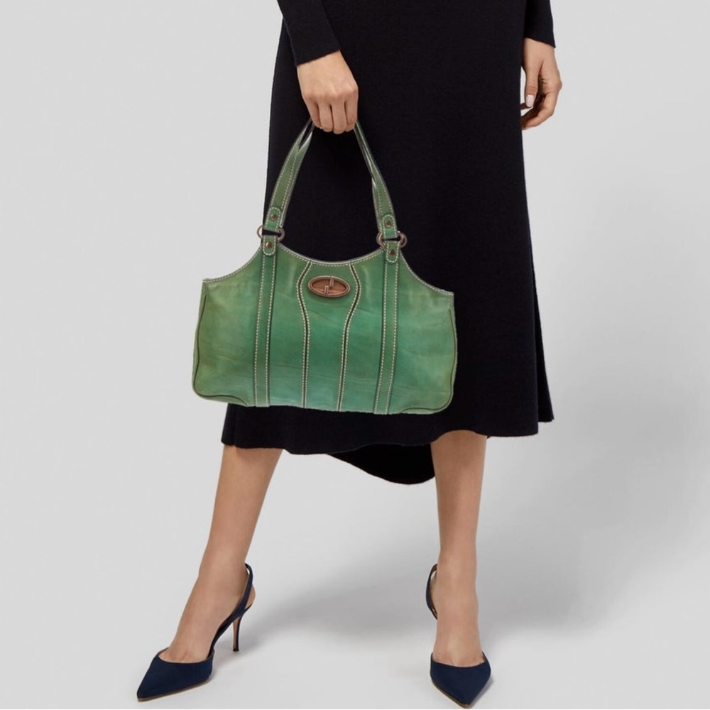 Vintage Gucci Leather Handbag